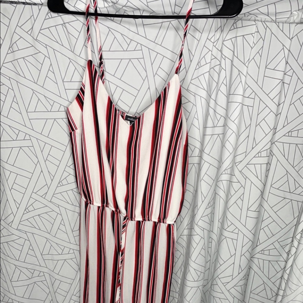Striped jumpsuit